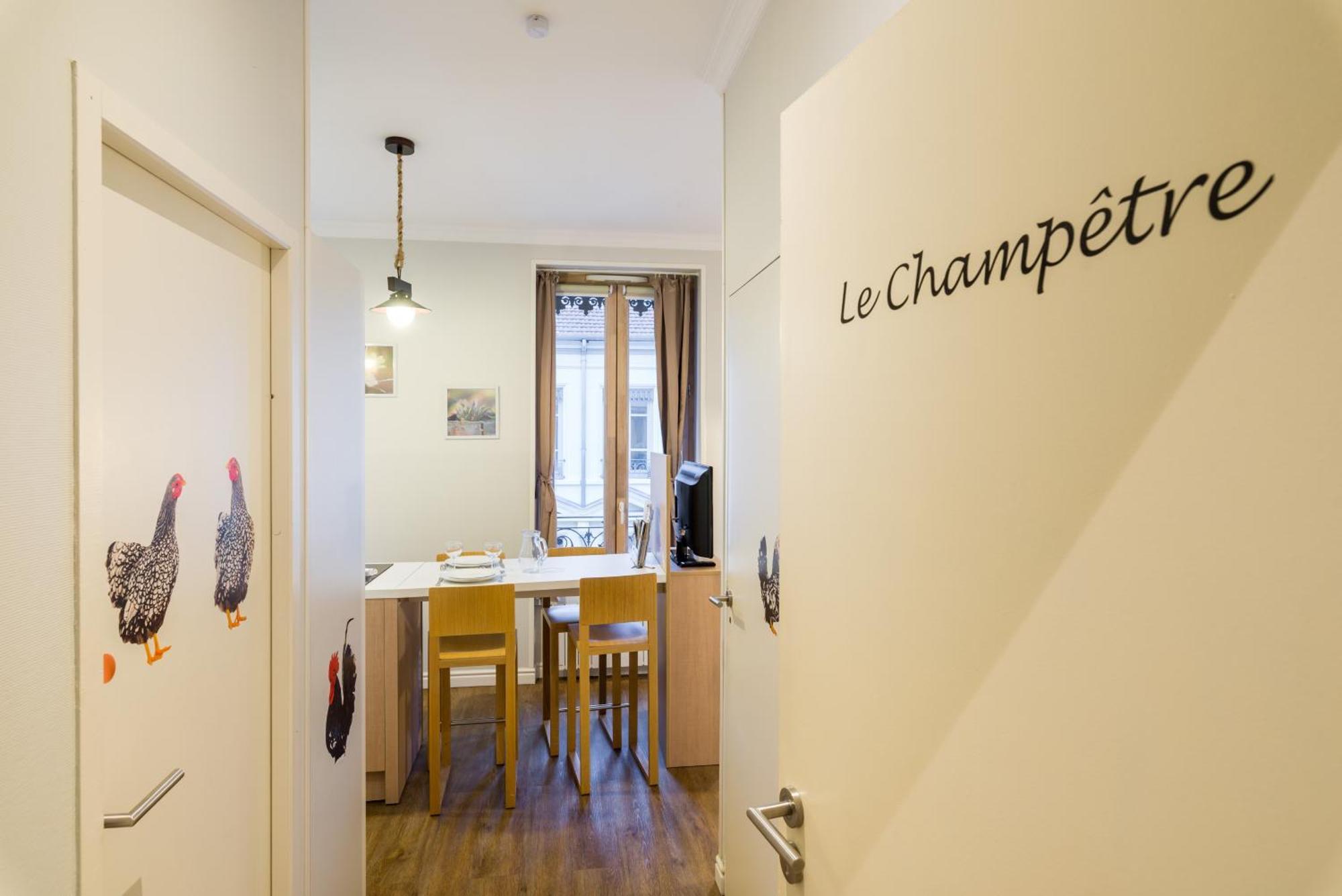 Апартаменты Les Charmettes - Lyon 6Ieme Номер фото